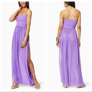 NWT Ramy Brook Calista Dress Coverup Purple Medium